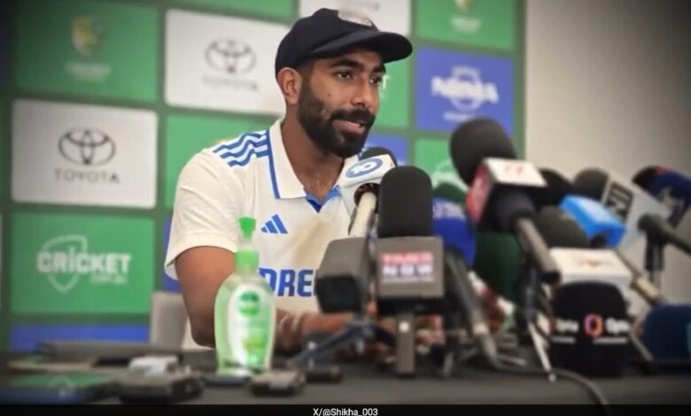 "Not Looking At It One Game...": Jasprit Bumrah Makes Captaincy Intentions Clear Ahead Of Perth Test