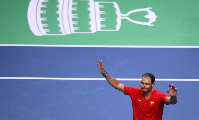 Retiring Rafael Nadal Loses In Spain's Davis Cup Quarter-finals Singles Opener