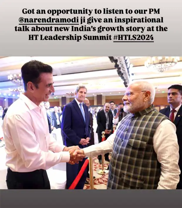 PM Narendra Modi's heartfelt greeting to Akshay Kumar goes viral! :Bollywood News