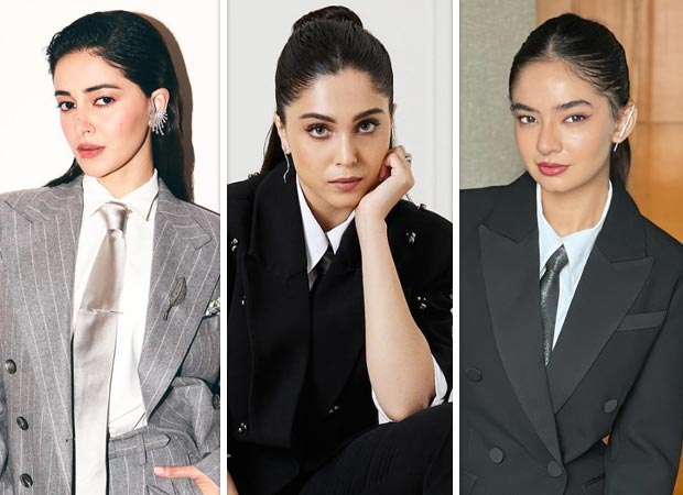 Ananya Panday, Sharvari, Anushka Sen, and others rock the Boss Lady power suit trend : Bollywood News