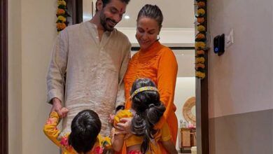 Neha Dhupia expresses gratitude for unwavering support from husband Angad Bedi; says, “He makes it possible for me to pursue my passions without worrying about home” : Bollywood News