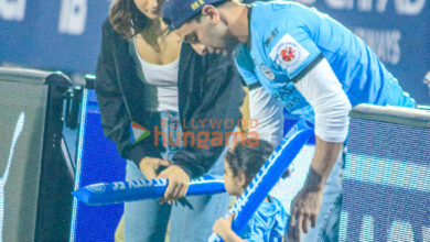 Photos: Ranbir Kapoor, Alia Bhatt snapped with their daughter Raha at Mumbai City FC match