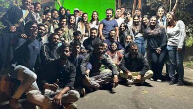 Saif Ali Khan and Nikita Dutta wrap up Jewel Thief; actress shares picture from the sets : Bollywood News