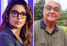 Samantha Ruth Prabhu's father passes away; actress shares heartbreaking post : Bollywood News