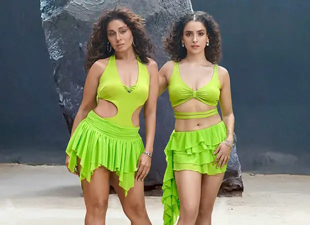 Sanya Malhotra twins with Sunidhi Chauhan in this latest picture; fans wait for collaboration announcement : Bollywood News