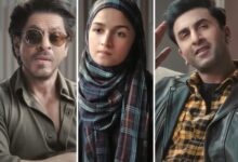 Hilarious crossover: Shah Rukh Khan returns as Dr Jehangir Khan as Alia Bhatt's Safeena threatens to “Dhop” Ranbir Kapoor's Bunny in quirky ad, watch : Bollywood News