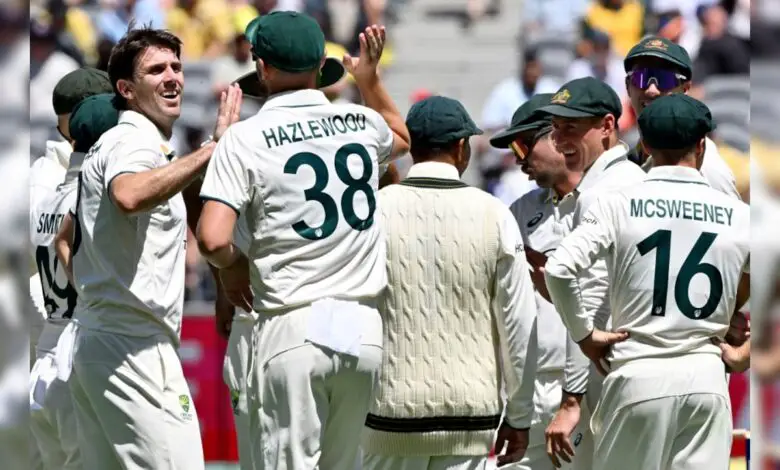 Australia's Pat Cummins-Mitchell Starc-Josh Hazlewood-Nathan Lyon Become First Quartet To...