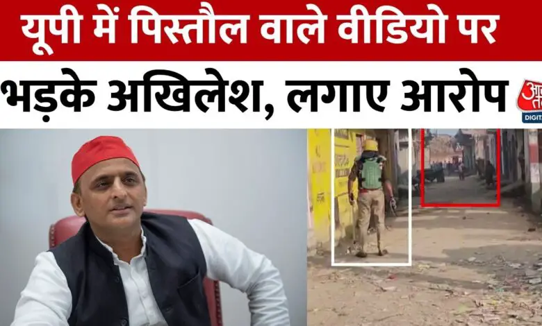 Huge uproar at different places in Uttar Pradesh by-election, questions raised