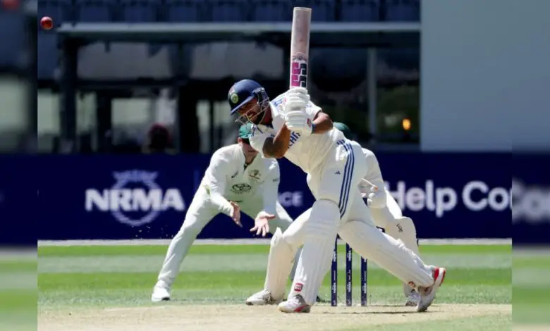 Nitish Kumar Reddy's Outrageous Six To SRH Captain Pat Cummins On Test Debut. watch