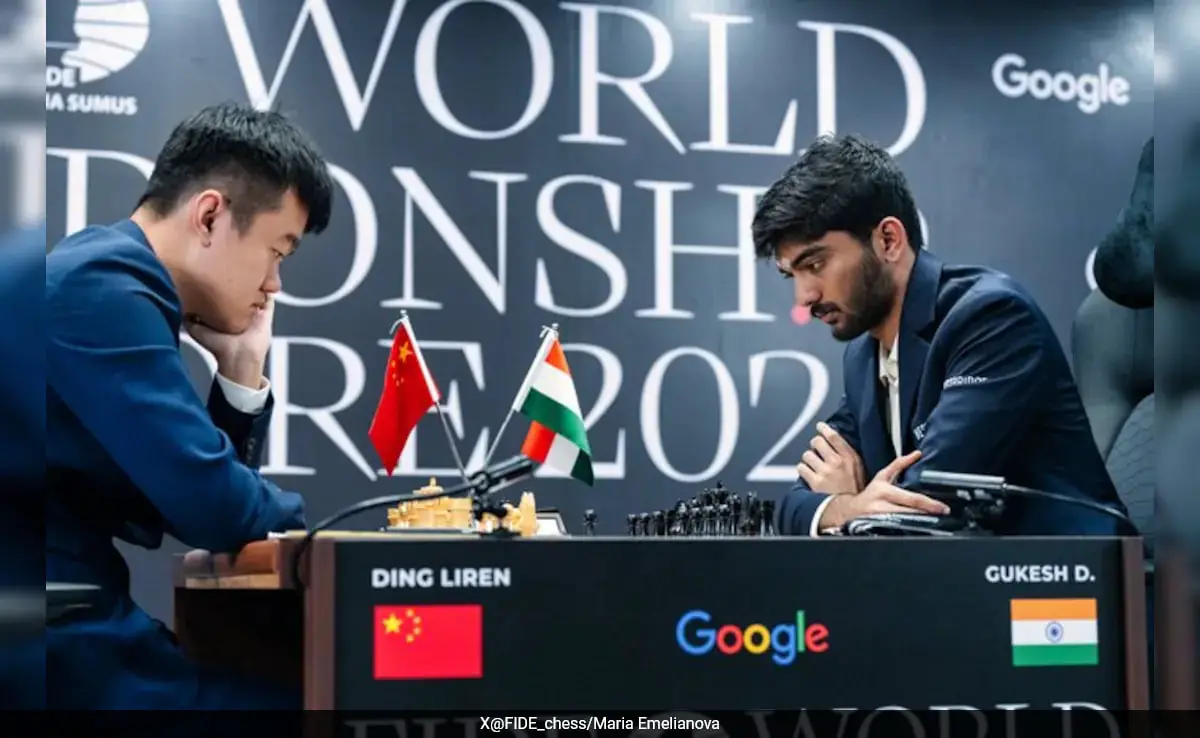 D Gukesh vs Ding Liren, World Chess Championship Game 13, Live Updates: D Gukesh Looks To Strike Back, Score 6-6