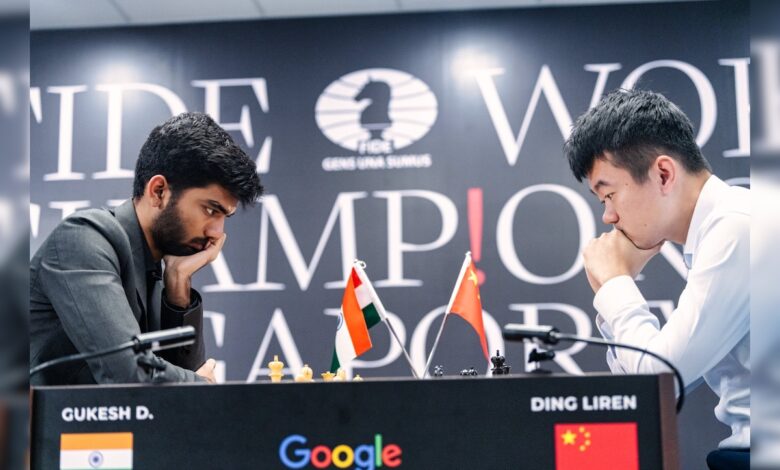 D Gukesh vs Ding Liren Live Streaming FIDE World Chess Championship 2024 Game 12 Live Telecast: When And Where To Watch