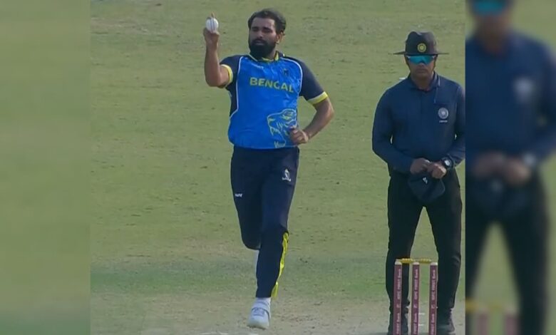 Mohammed Shami "Rested" For Bengal's Vijay Hazare Trophy Opener