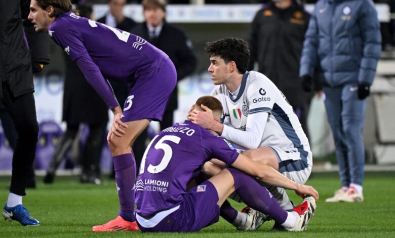 Edoardo Bove Collapse Causes Fiorentina's Clash With Inter Milan To Be Suspended