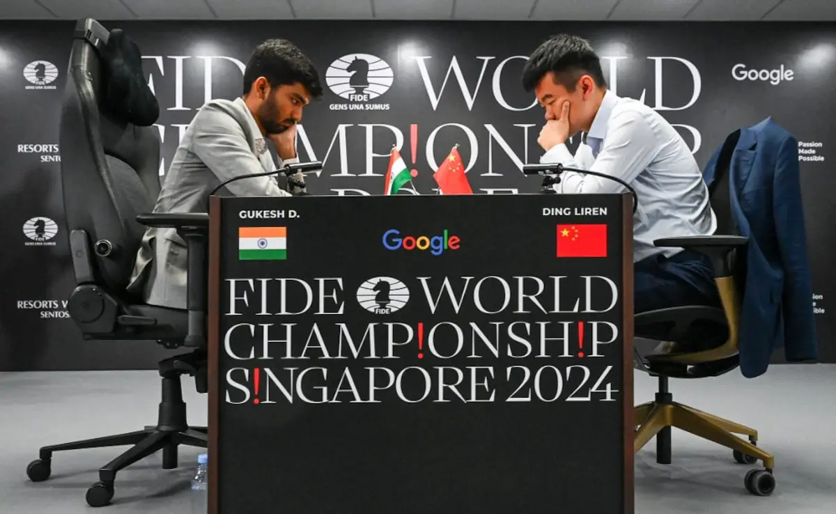 World Chess Championship: D Gukesh Squanders Advantage To Settle For Draw In Game 7