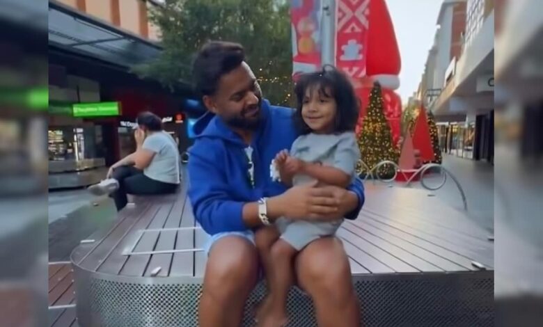 Rishabh Pant Turns 'Babysitter' in Australia as adorable interaction with young fan goes viral