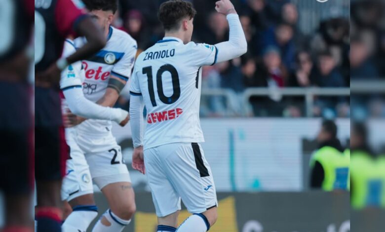 Nicolo Zaniolo Fires Serie A Leaders Atalanta To Club-Record Win At Cagliari