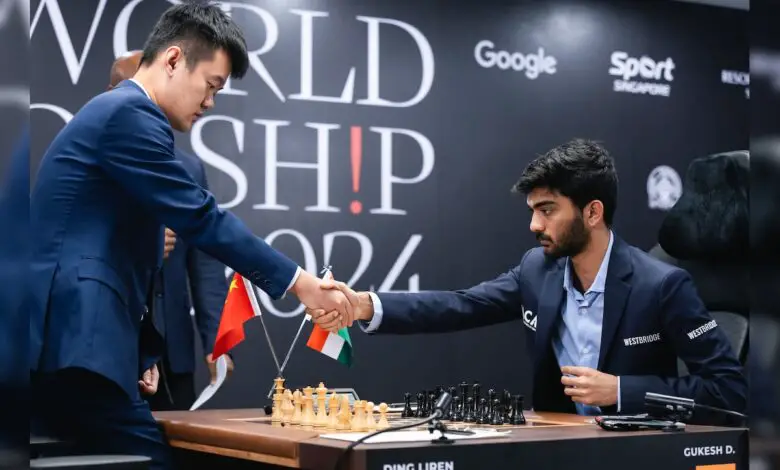 World Chess Championship 2024: D Gukesh, Ding Liren Play Out Yet Another Draw In 8th Game