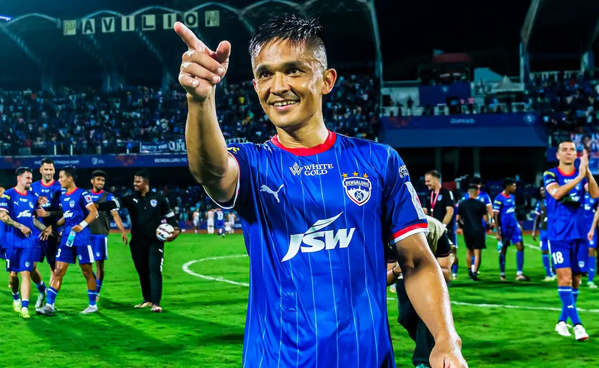 Sunil Chhetri Creates History, Becomes Oldest Hat-Trick Scorer In ISL In Bengaluru's Win