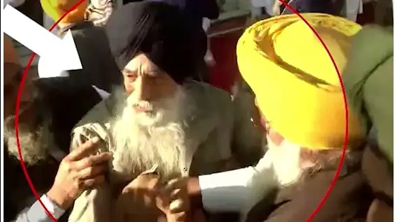 Who attacked Sukhbir Singh Badal?