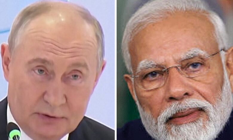 What did Putin say about setting up manufacturing plants in India?