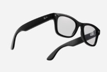 Meta RayBan smart glasses