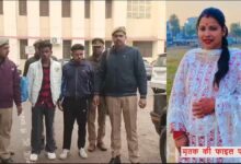 पुलिस की गिरफ्त में आरोपी.