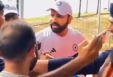 Rohit Sharma Gets Irritated While Leaving For Practice. Tells Fan "Ek Time Par..."