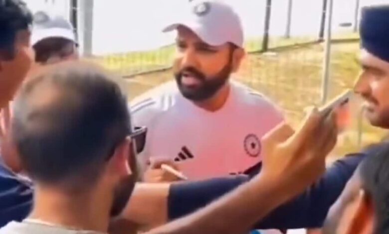 Rohit Sharma Gets Irritated While Leaving For Practice. Tells Fan "Ek Time Par..."