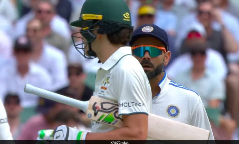 Virat Kohli, Sam Konstas clash on field, umpires intervene to diffuse tension. Videos