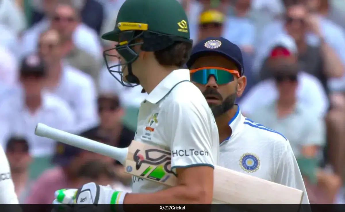 Virat Kohli, Sam Konstas clash on field, umpires intervene to diffuse tension. Videos