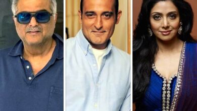 Boney Kapoor says that he asked Akshaye Khanna to go for hair transplant; reveals, “My daughter told me, “Mom (Sridevi) felt that if you got your hair back, you'd look better than her'” : Bollywood News