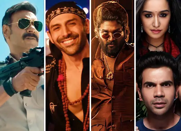 BookMyShow 2024 throwback report: RECORD 2.3 million tickets sold on Singham Again and Bhool Bhulaiyaa 3's release date; 10.8 lakh people saw Pushpa 2 alone; Kalki 2898 AD, Stree 2, Devara, Hanuman, GOAT, Amaran gets MAXIMUM repeat audience 2024 : Bollywood News