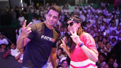 Sonu Sood and Neha Dhupia flag off GoFlo Run, celebrating women’s empowerment