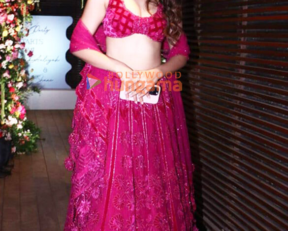 Photos: Anjini Dhawan, Ibrahim Ali Khan and others snapped at Aaliyah Kashyap’s pre-wedding party