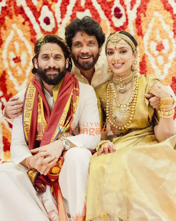 Photos: Naga Chaitanya and Sobhita Dhulipala tie the knot in a grand Telugu wedding ceremony