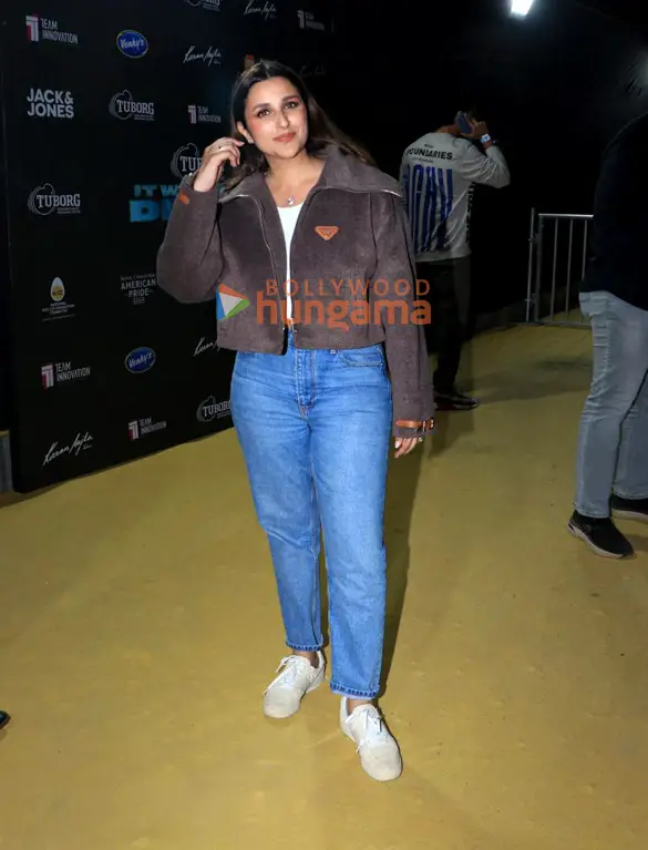 Photos: Parineeti Chopra, Arhaan Khan, Nirvaan Khan and others snapped at Karan Aujla’s concert