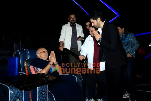 Photos: Utkarsh Sharma, Anil Sharma and Vijaypath Singhania snapped at the screening of Vanvaas. Parties & Events