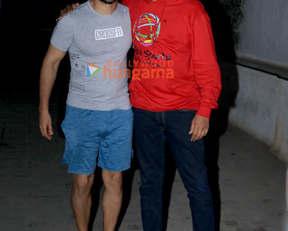 Photos: Varun Dhawan and Shashank Khaitan snapped in Bandra | Parties & Events