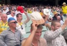 India, Australia Fans Join Forces For Iconic 'Floppy Hats' Tribute To Shane Warne. watch