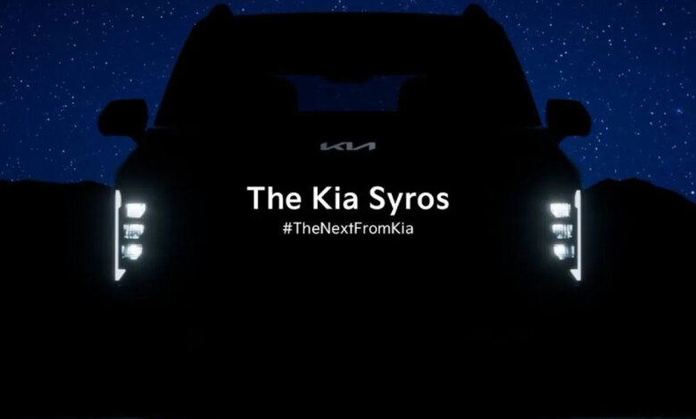 Kia Syros: Kia is going to launch a better SUV than Sonet and Seltos! Kia Syros is going to launch a better SUV than Sonet and Seltos Kia Creta will compete with Nexon Venue and Maruti Grand Vitara