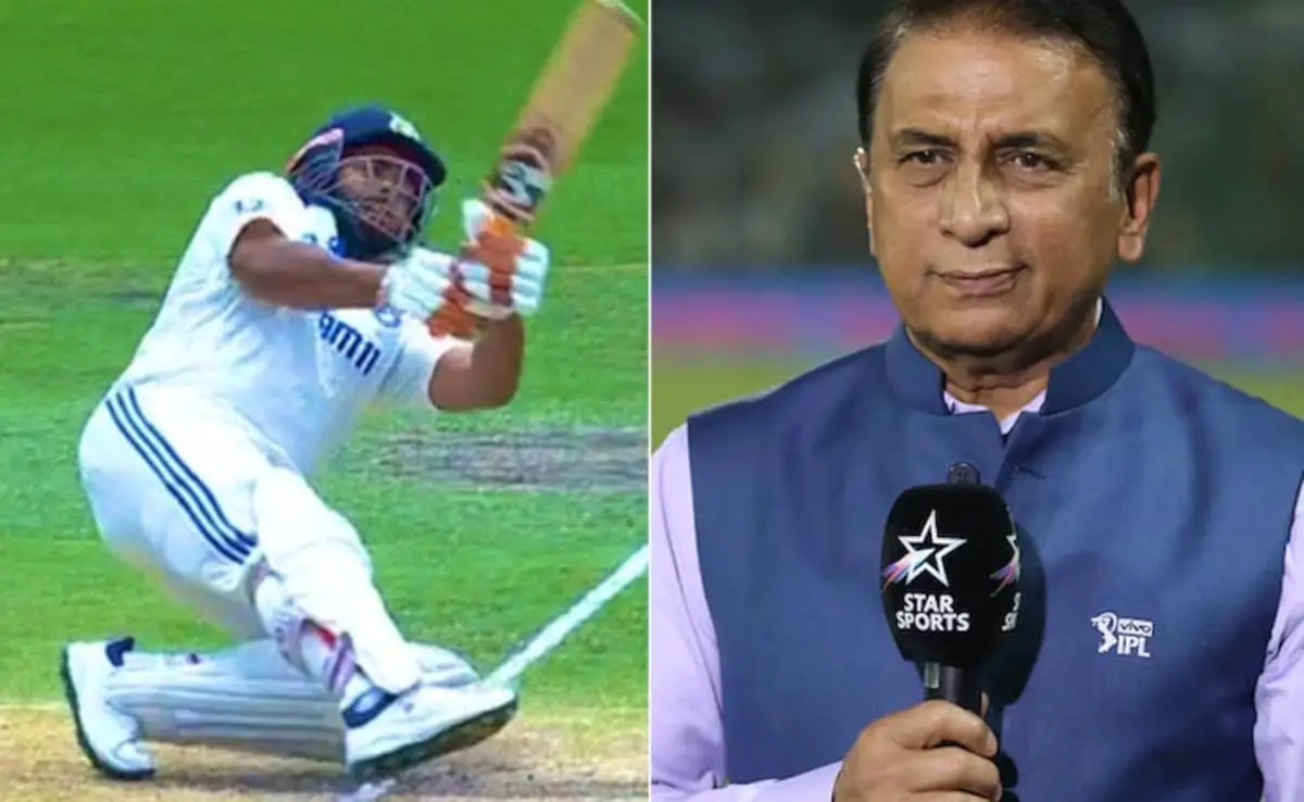 Sunil Gavaskar Rips Into 'Stupid' Rishabh Pant For Letting Down India. Rant Is Viral. watch