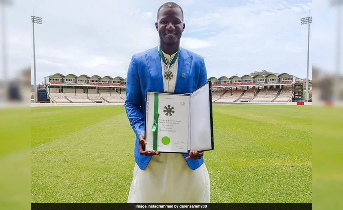 Darren Sammy To Take Over Windies' Test Team, Becomes All-format Head Coach