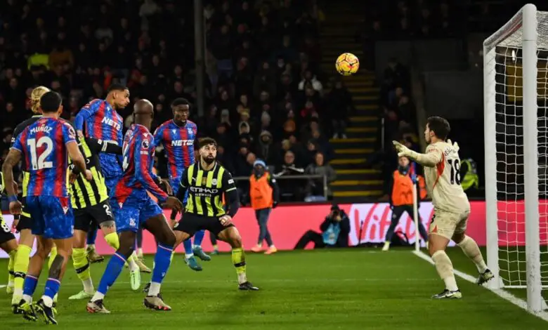 Premier League: Manchester City Held At Crystal Palace