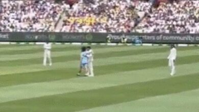 Pitch Invader Interrupts Test Match To Hug Virat Kohli, This Happens Next. watch