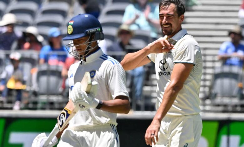 Mitchell Starc Reveals Truth Behind Yashasvi Jaiswal's "Coming Too Slow" Sledge In Perth