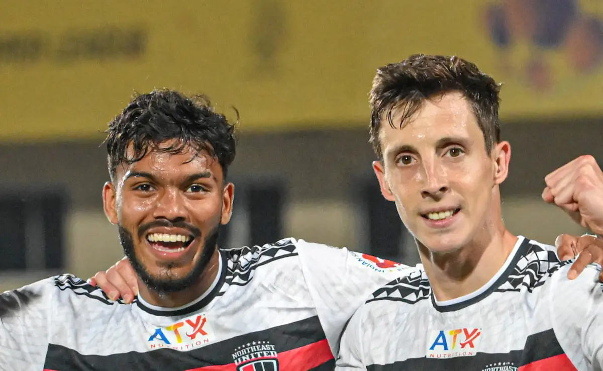 NorthEast United FC Stay In ISL Playoff Spots, Beat Hyderabad FC In Seven-Goal Thriller