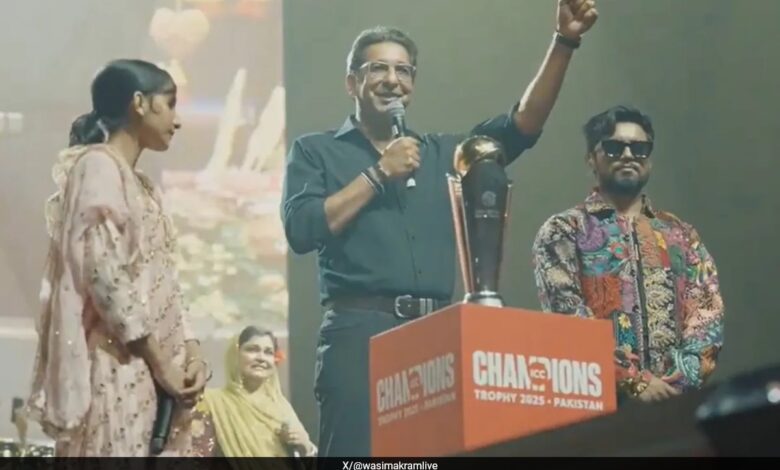 Wasim Akram's Big Champions Trophy Announcement During Coke Studio Event