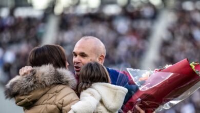 Andres Iniesta Bids Farewell To Glittering Career In Front Of 45,000 Fans In Tokyo