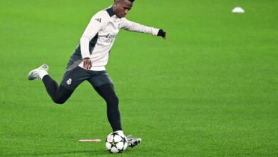 Real Madrid star Vinicius in contention for Atalanta clash, says Carlo Ancelotti