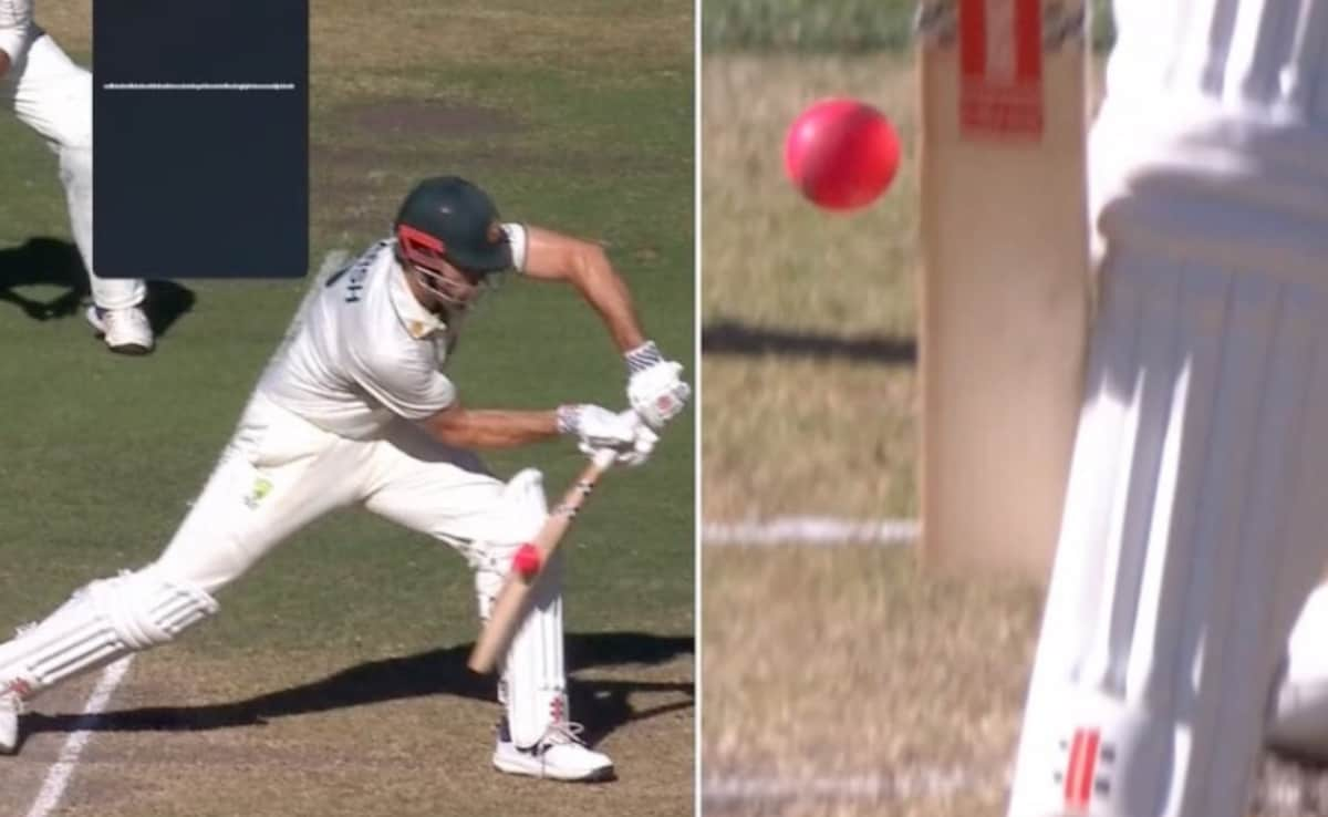 Mitchell Marsh's DRS Brain-Fade In Pink-Ball Stuns Australia Great: "All Of A Sudden..." - Watch